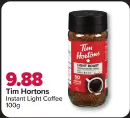 PharmaChoice Tim Hortons Instant Light Coffee offer