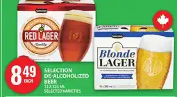 Food Basics SELECTION DE-ALCOHOLIZED BEER offer