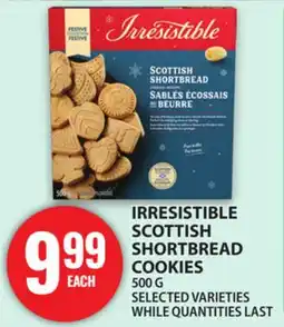Food Basics IRRESISTIBLE SCOTTISH SHORTBREAD COOKIES offer