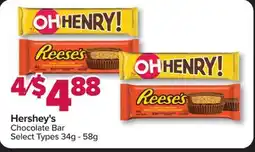 PharmaChoice Hershey's Chocolate Bar offer