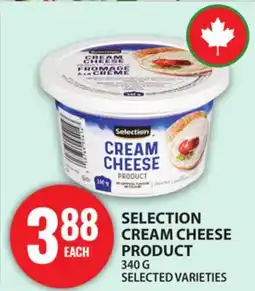 Food Basics SELECTION CREAM CHEESE PRODUCT offer