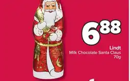 PharmaChoice Lindt Milk Chocolate Santa Claus offer