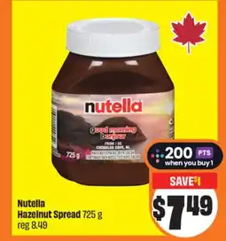 Chalo FreshCo Nutella Hazelnut Spread 725 g offer