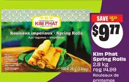 Chalo FreshCo Kim Phat Spring Rolls 2.8 kg offer