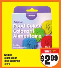 Chalo FreshCo Twinkle Baker Décor Food Colouring 40 mL offer