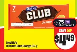 Chalo FreshCo McVitie's Biscuits Club Orange 154 g offer