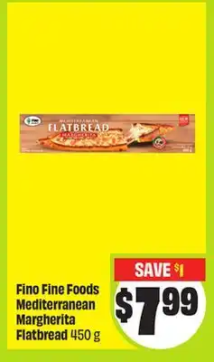 Chalo FreshCo Fino Fine Foods Mediterranean Margherita Flatbread 450 g offer