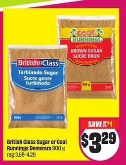 Chalo FreshCo British Class Sugar or Cool Runnings Demerara 800 g offer