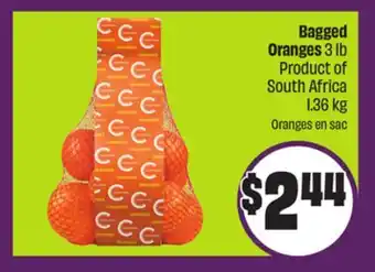 Chalo FreshCo Bagged Oranges 3 lb Product of South Africa 1.36 kg offer