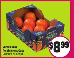 Chalo FreshCo Vanilla Kaki Persimmons Case Product of Spain offer