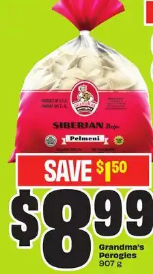 Chalo FreshCo Grandma's Perogies 907 g offer