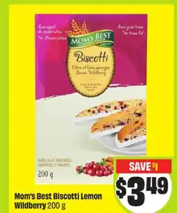 Chalo FreshCo Mom's Best Biscotti Lemon Wildberry 200 g offer