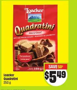 Chalo FreshCo Loacker Quadratini 250 g offer