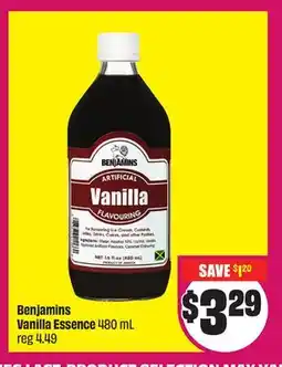 Chalo FreshCo Benjamins Vanilla Essence 480 mL offer