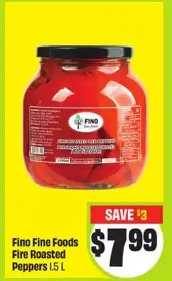 Chalo FreshCo Fino Fine Foods Fire Roasted Peppers 1.5 L offer