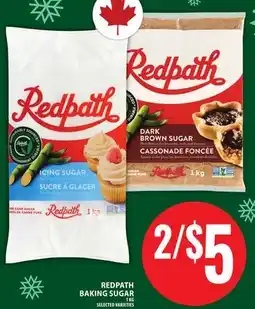 Food Basics REDPATH BAKING SUGAR offer
