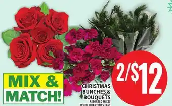 Food Basics CHRISTMAS BUNCHES & BOUQUETS offer