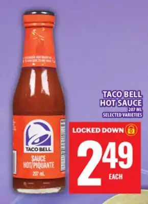 Food Basics TACO BELL HOT SAUCE offer