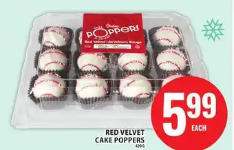 Food Basics RED VELVET CAKE POPPERS offer