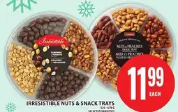 Food Basics IRRESISTIBLE NUTS & SNACK TRAYS offer