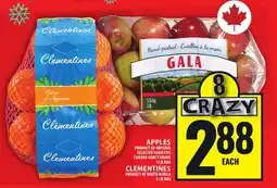 Food Basics APPLES, CLEMENTINES offer