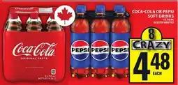 Food Basics COCA-COLA OR PEPSI SOFT DRINKS offer
