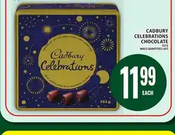 Food Basics CADBURY CELEBRATIONS CHOCOLATE offer