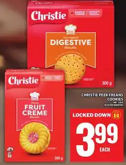 Food Basics CHRISTIE PEEK FREANS COOKIES offer