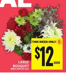 Food Basics LARGE BOUQUET offer