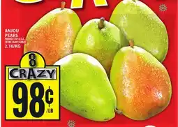 Food Basics ANJOU PEARS offer