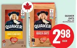 Food Basics QUAKER OATS offer