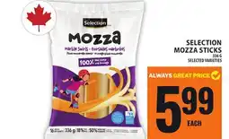 Food Basics SELECTION MOZZA STICKS offer