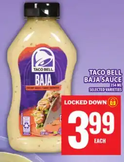 Food Basics TACO BELL BAJA SAUCE offer