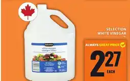 Food Basics SELECTION WHITE VINEGAR offer