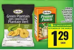 Food Basics GRACE PLANTAIN CHIPS OR PEANUT PUNCH offer