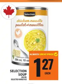 Food Basics SELECTION SOUP offer