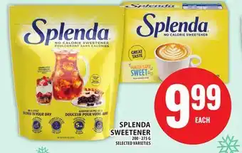 Food Basics SPLENDA SWEETENER offer