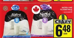 Food Basics NATREL FINE FILTERED MILK offer