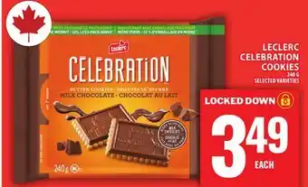Food Basics LECLERC CELEBRATION COOKIES offer