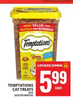 Food Basics TEMPTATIONS CAT TREATS offer