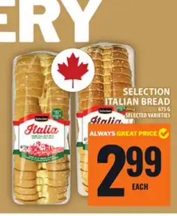 Food Basics SELECTION ITALIAN BREAD offer