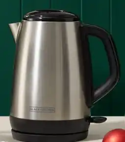 Walmart Bouilloire électrique Black + Decker en acier inoxydable offer