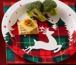 Walmart Assiettes en carton. serviettes de table ou nappe en plastique offer