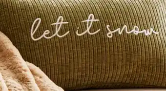 Walmart Coussin Bouclair à motif brodé offer