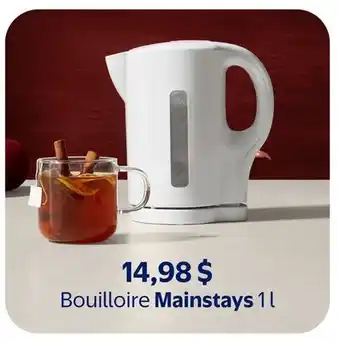 Walmart Bouilloire Mainstays offer