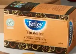 Walmart Paq. de 20 ou 24 sachets de thé de spécialité Fin délice de Tetley offer