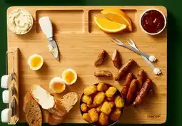 Walmart Ens. de planche à fromage Hecef en bambou offer