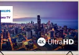 Walmart Téléviseur UHD 4K Roku TV Philips à écran à DEL 65 po offer