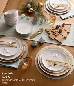 Walmart Article de table Meilleurs vœux offer