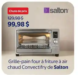 Walmart Grille-pain four à friture à air chaud Convectifry de Salton offer